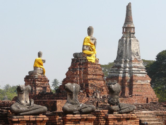 Buddhas at Wat Chai Wattanaram